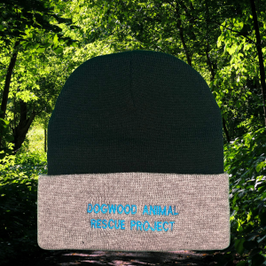 Dogwood Logo Knit Beanie - Black/Grey - Image 2